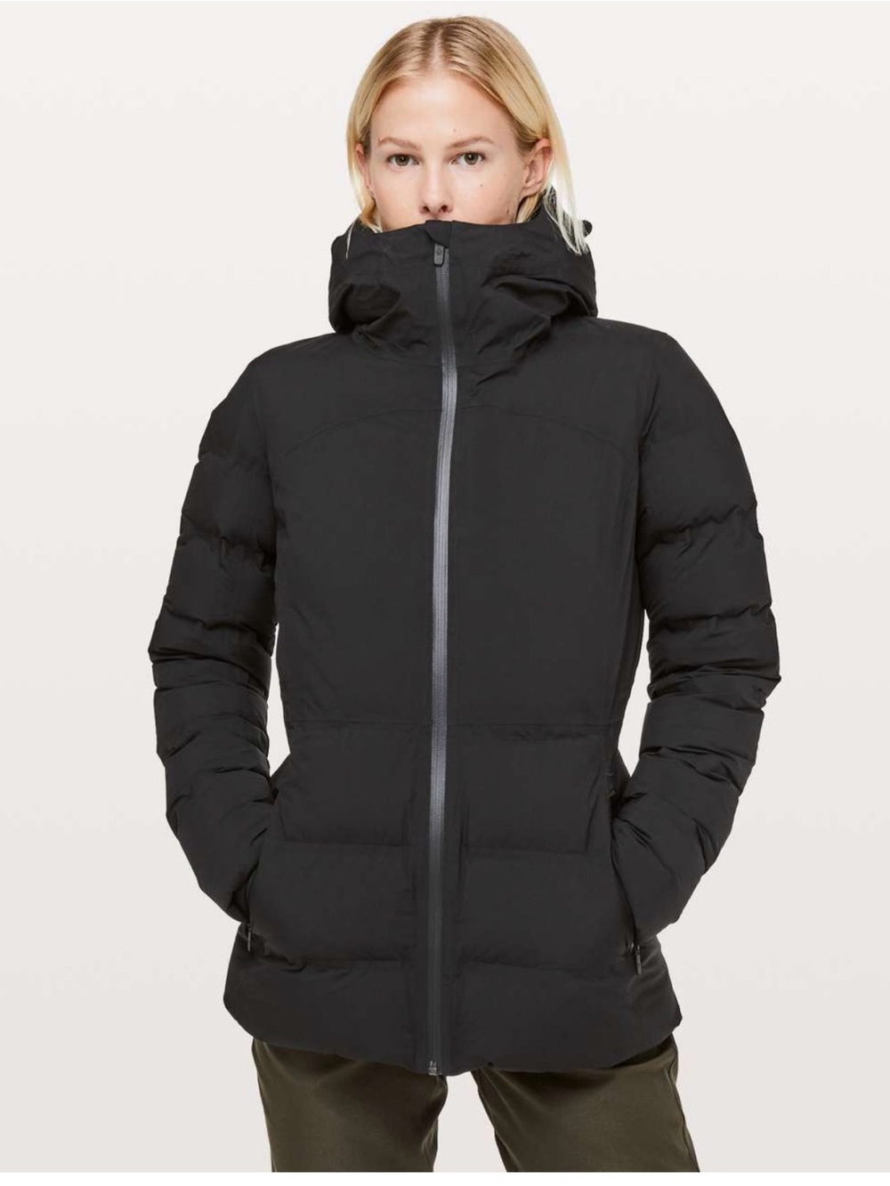Lululemon StretchSeal™ Sleet Street Down-Fill Jacket Black Puffer 8
